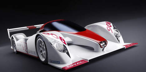 En ret rå Le Mans racer